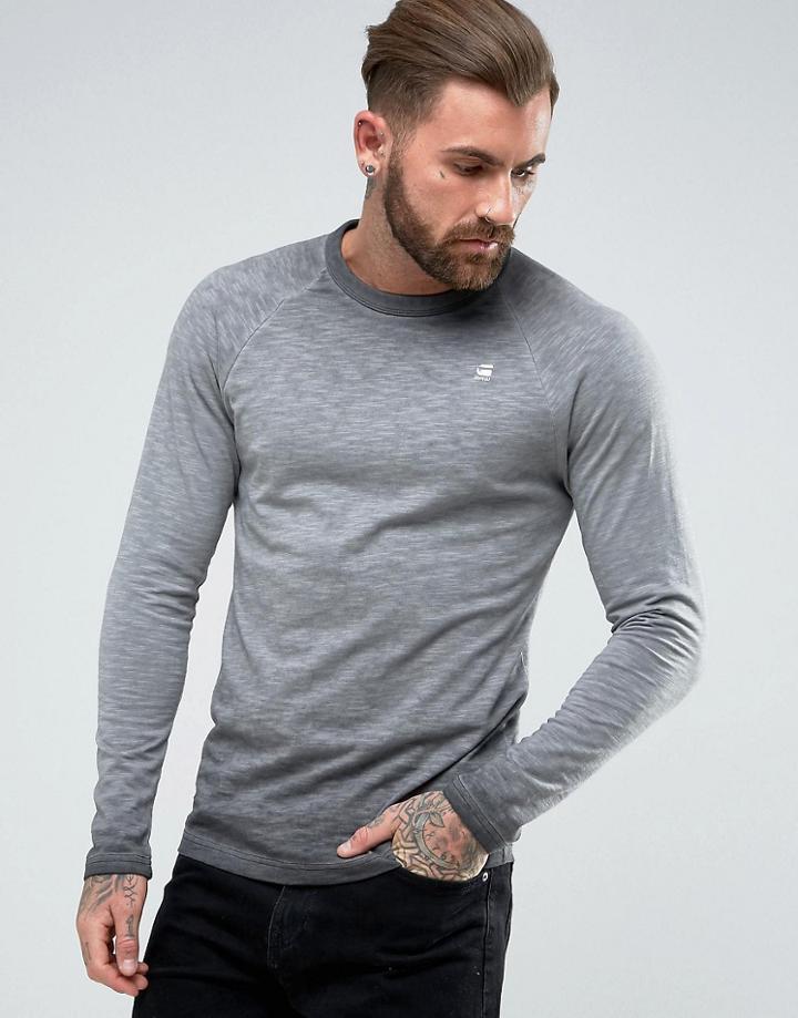 G-star Beraw Valtorias Raglan Long Sleeve Top - Black