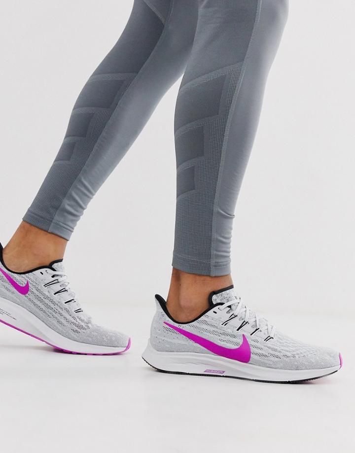 Nike Running Pegasus 36 Sneakers In Gray