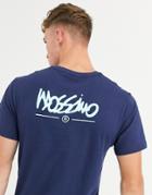 Mossimo Classic Logo Tee In Navy