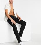 Dtt Tall Skinny Fit Jeans In Black