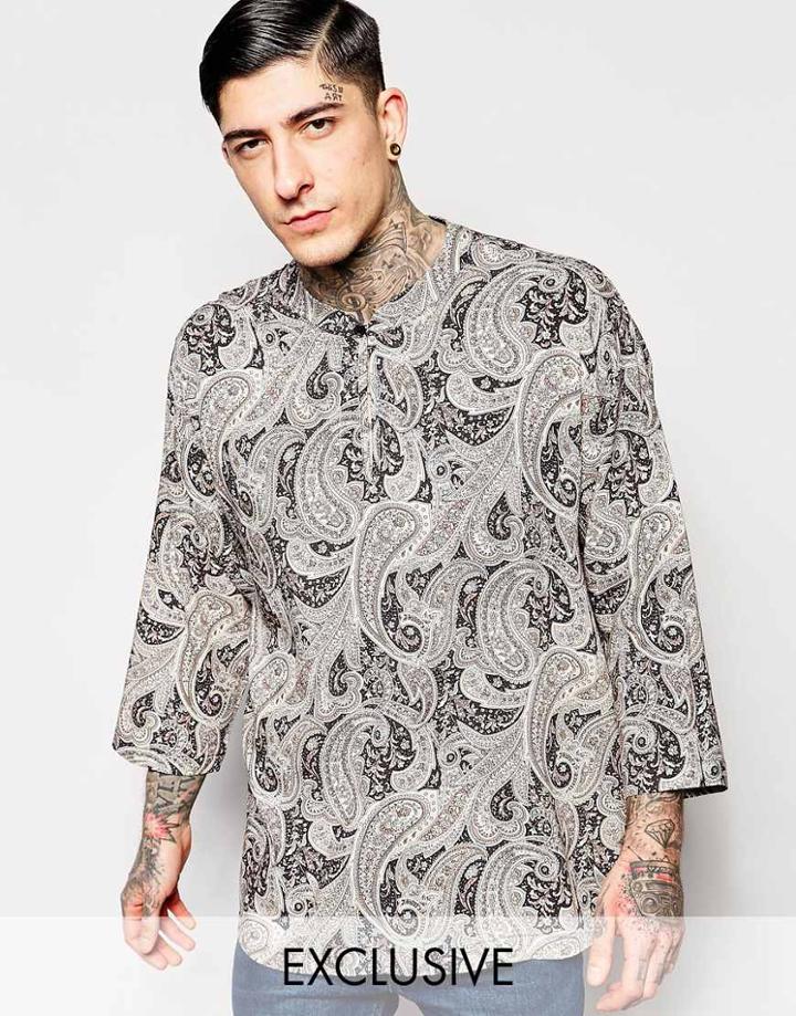 Reclaimed Vintage 70s Shirt In Regular Fit - Brown