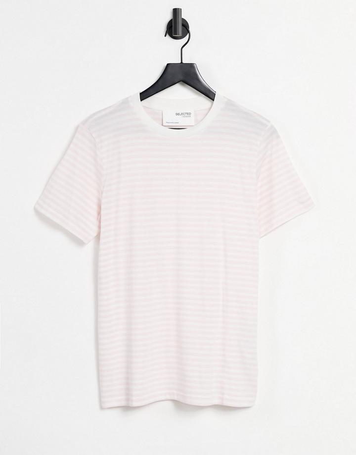 Selected Femme T-shirt In Pink