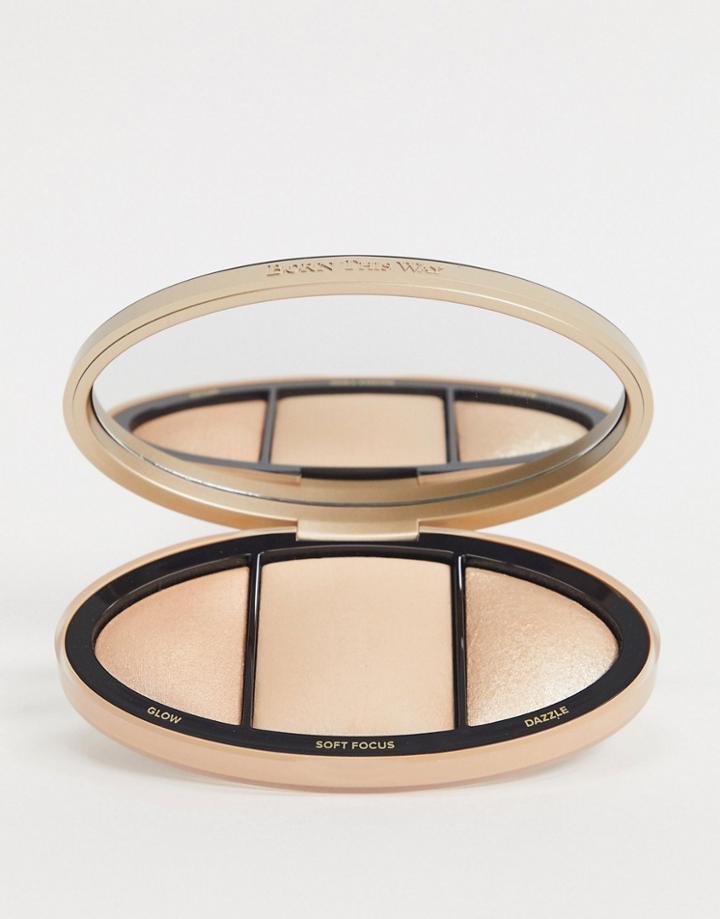 Too Faced Born This Way Turn Up The Light Skin-centric Highlighting Palette - Medium-brown
