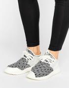 Adidas Originals Black And White Print Primeknit Tubular Sneakers - Cr