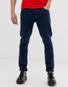 Weekday Friday Skinny Jeans In Navy - Navy