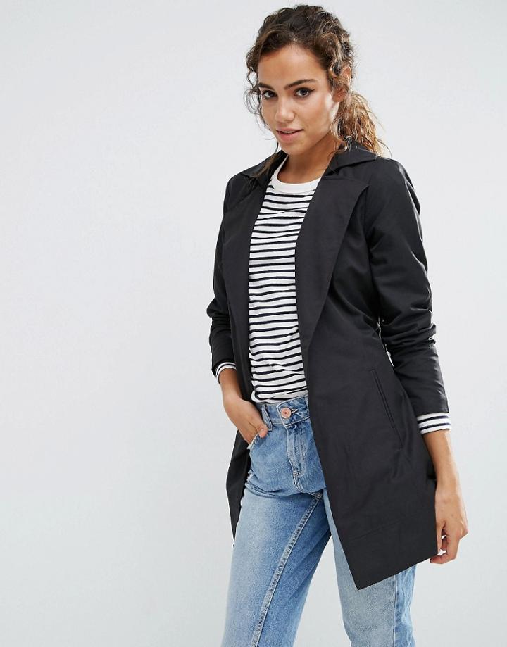 Only Paula Trench Coat - Black