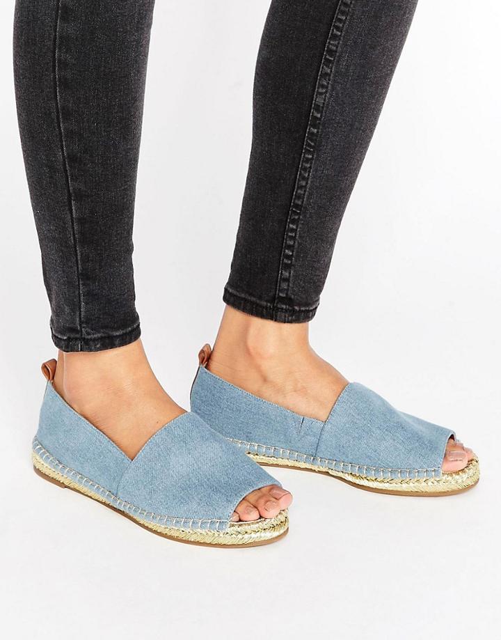 Kg Becca Peep Toe Espadrille - Blue