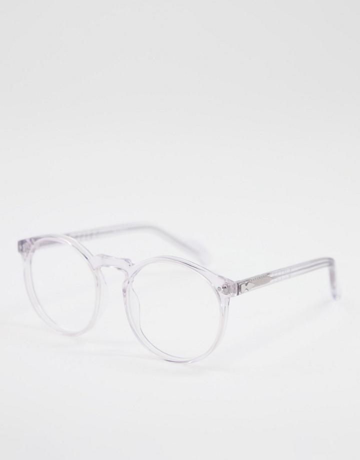 Spitfire Cut Eighteen Unisex Blue Light Glasses In Clear