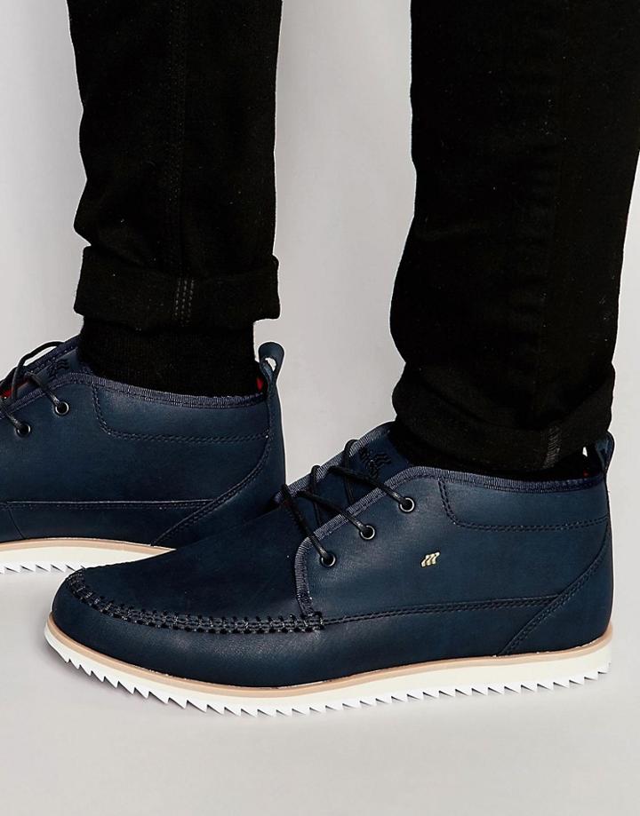 Boxfresh Clyston Chukka Boot - Blue