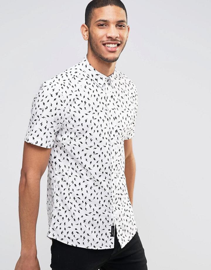 Religion Short Sleeve Shirt - White