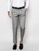 Feraud Large Prince Of Wales Check Suit Pants - Black