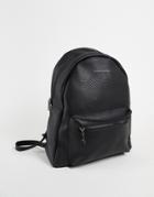 Claudia Canova Soft Grain Backpack In Black