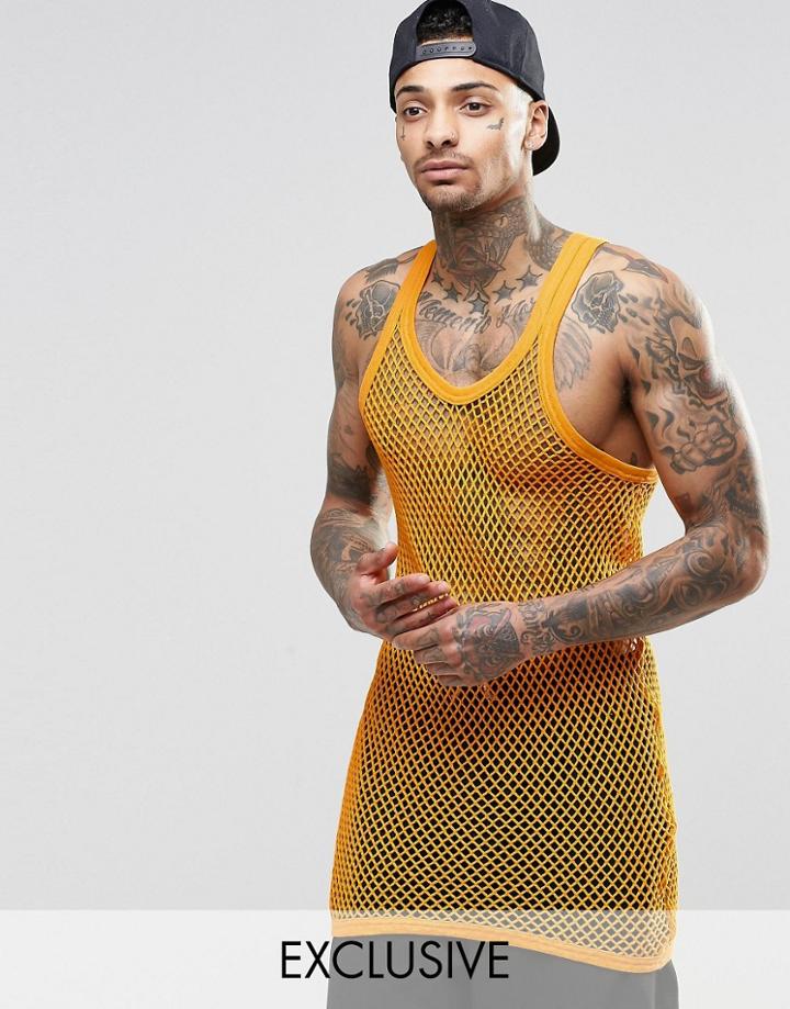 Reclaimed Vintage Tank - Yellow