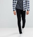 Asos Tall Super Skinny Jeans In 12.5oz True Black - Black