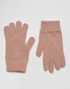 Asos Touch Screen Magic Gloves - Pink