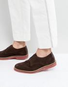 Kg By Kurt Geiger Morcombe Derby Shoes With Contrast Sole Brown - Brown