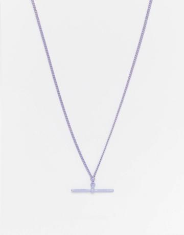 Me & Zena T-bar Necklace - Lilac