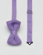 7x Knitted Bow Tie - Purple