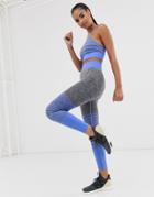 Hiit Ombre Seamless Stripe Leggings - Multi
