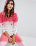 Ocean Drive Tie Dye Hoody - Orange