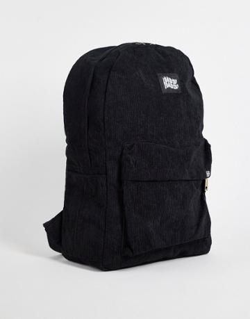 Roadies Cord Backpack In Black