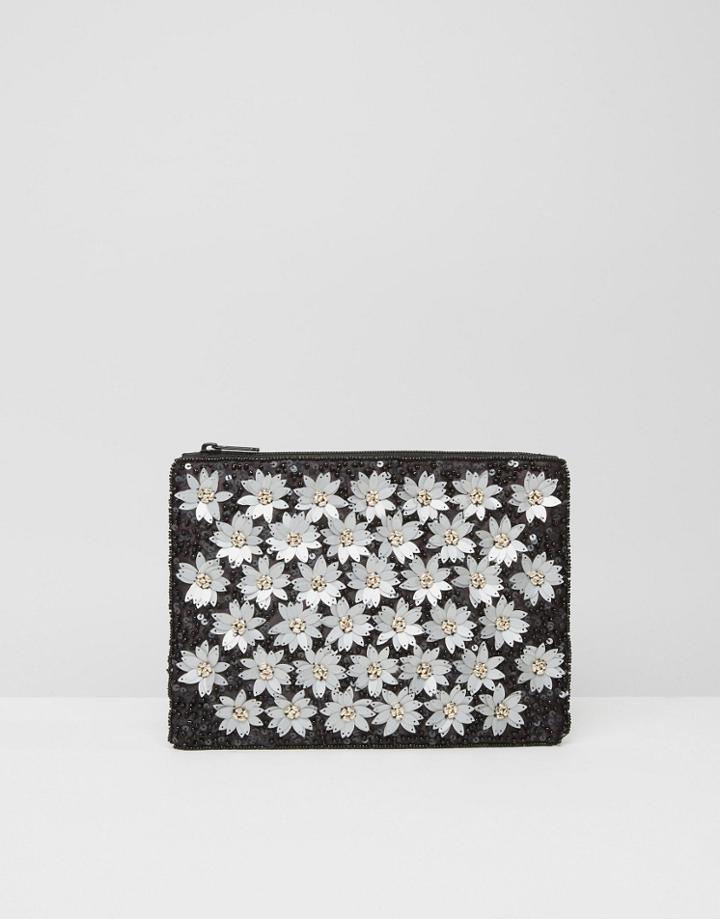 Little Mistress Daisy Embellished Clutch - Multi