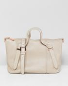 Ted Baker Knotted Handle Small Tote Bag - Gray