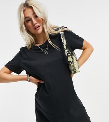 Only Petite T-shirt Dress In Black