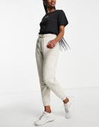 Reebok Cozy Fleece Sweatpants In Oatmeal-neutral