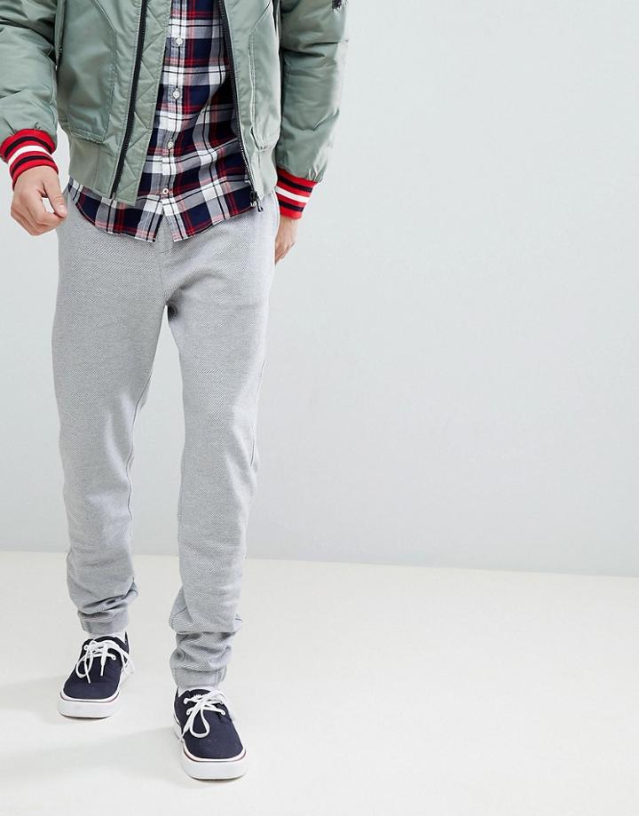 Tommy Hilfiger Slim Fit Cuffed Joggers In Gray - Gray