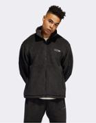 Adidas Originals Sprt Sherpa Track Top In Black