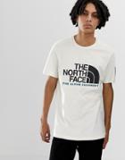 The North Face Fine Alpine T-shirt In White - White