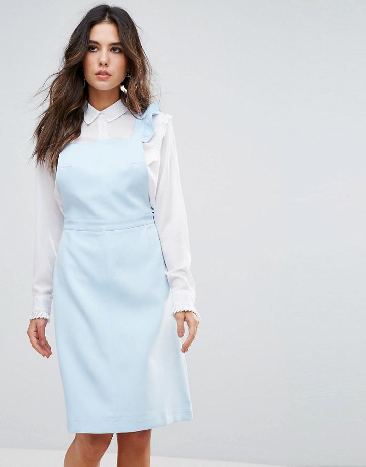 Little White Lies Celeste Pinafore Dress - Blue