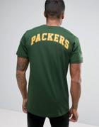 New Era T-shirt With Packers Back Print - Green