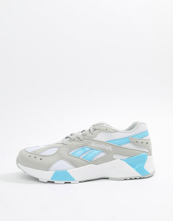 Reebok Aztrek 90s Sneakers In Gray Cn7473