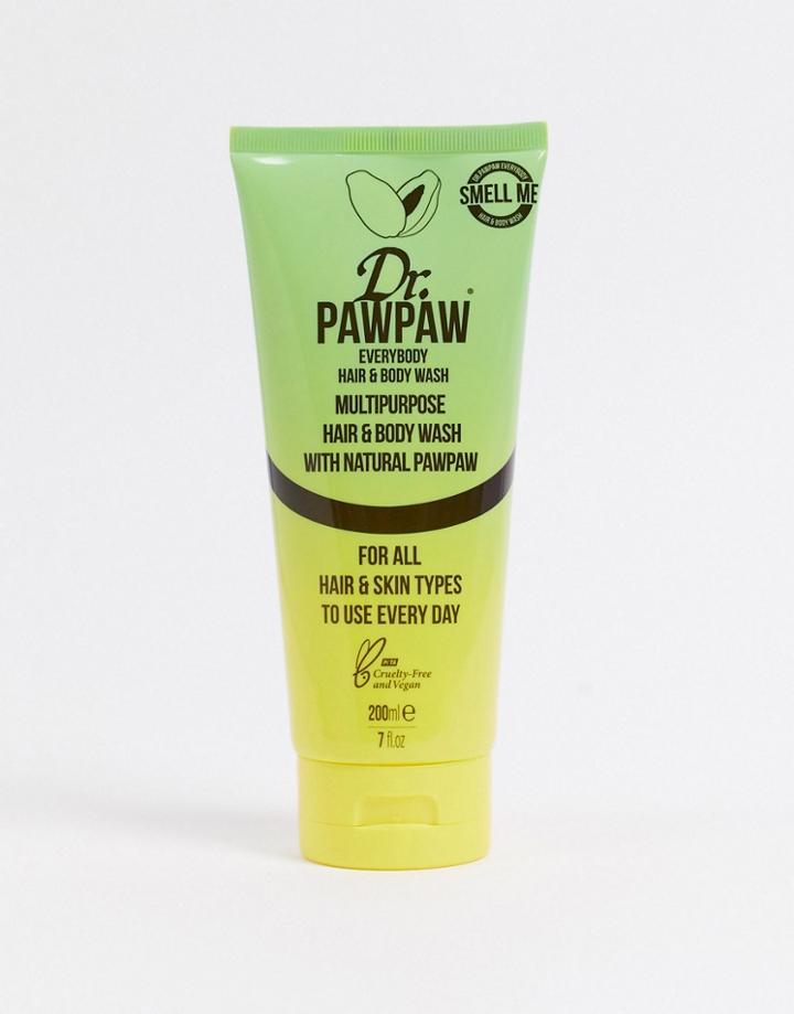 Dr. Pawpaw Everybody Multipurpose Hair & Body Wash 200ml-clear