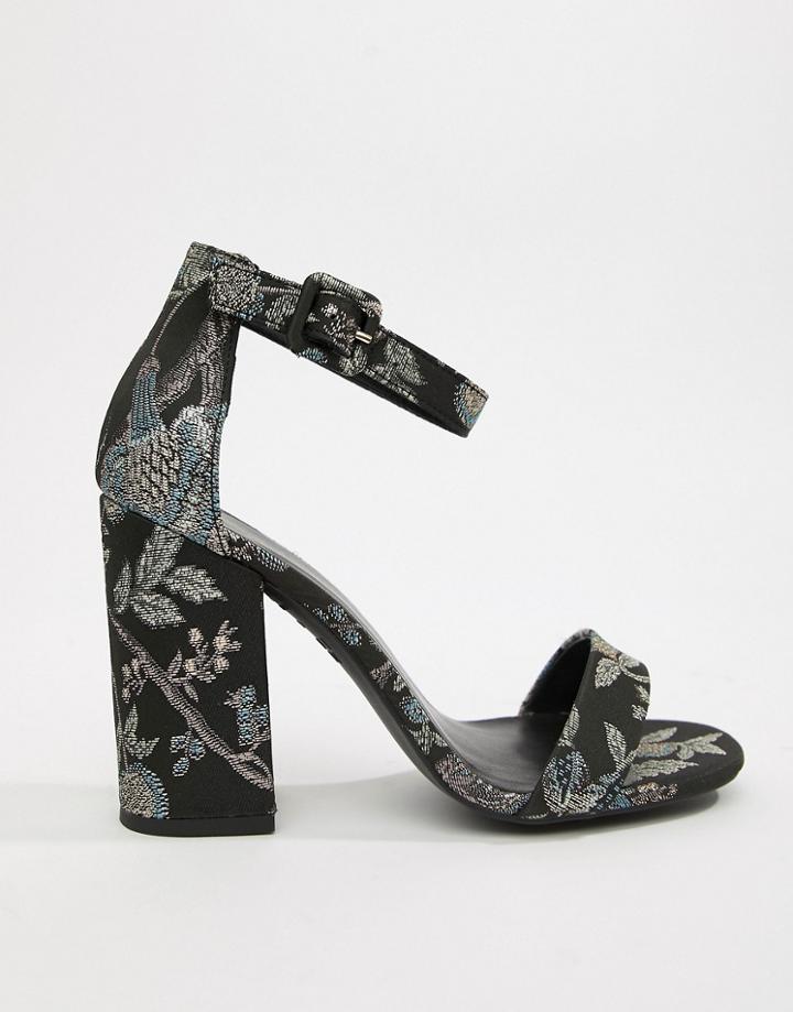 New Look Brocade Barely There Sandal - Multi