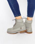Timberland Icon Gray 6in Premium Boots - Gray
