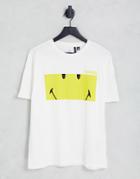Vero Moda Smile T-shirt In White
