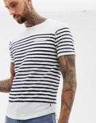 Ringspun Striped T-shirt - Black