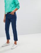 Max & Co Denim Side Stripe Jean - Blue