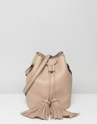 Ted Baker Drawstring Duffle Bag With Tassel Detail - Brown