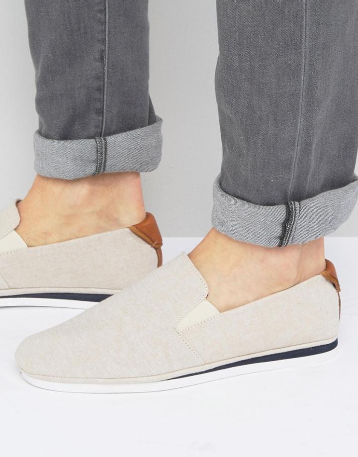 Aldo Aleng Chambray Espadrilles - Stone
