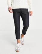 French Connection Skinny Fit Ankle Grazer Pants-grey