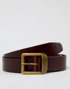 Dr Martens Leather Belt - Red