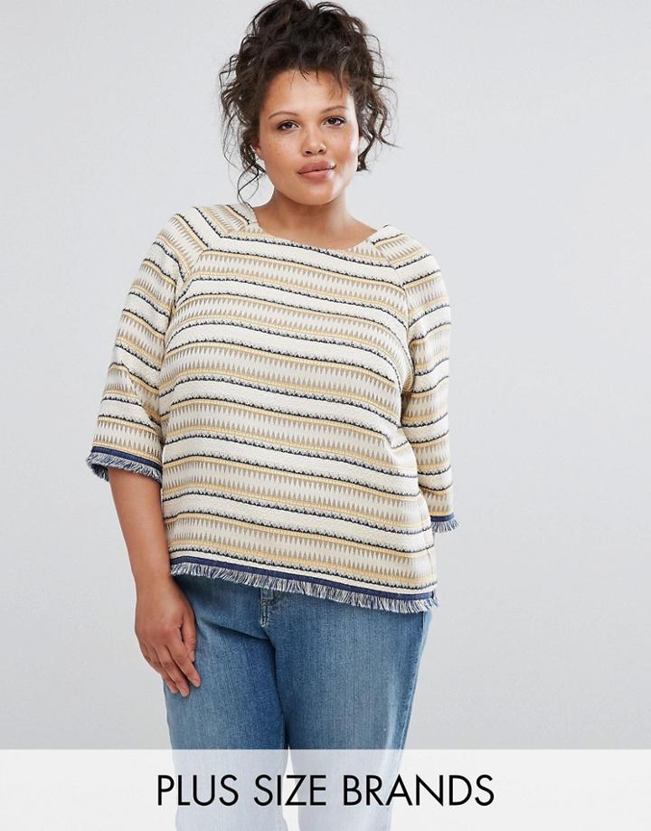 Elvi Textured Top - Multi