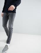 Wrangler Super Skinny Jeans Grunge Gray - Gray