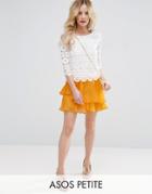 Asos Petite Mini Rara Skirt - Orange