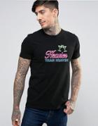 Edwin Heavier Than Heaven Neon T-shirt - Black