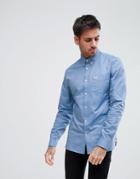 Fred Perry Oxford Shirt In Blue - Blue